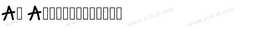 AG AmesiaExt字体转换